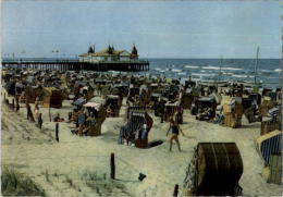 AK Ahlbeck, Strand Und Seebrücke, Ung, 1963 - Usedom