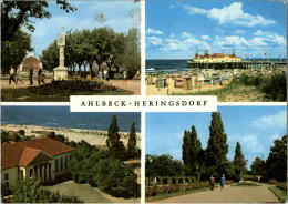 AK Ahlbeck, Kulturhaus, Kuranlage, Gel, 1975 - Usedom