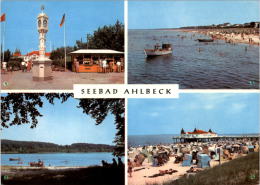 AK Ahlbeck, Wolgastsee, Seebrücke, Ung, 1972 - Usedom
