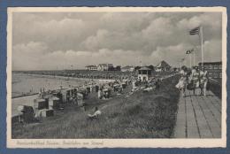 SCHLESWIG HOLSTEIN - CP ANIMEE NORDSEEHEILBAD BÜSUM - BADELEBEN AM STRAND - Z6 Nr.5364 VERLAG PHOTO-DROGERIE OHLEN - Büsum