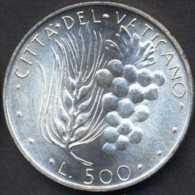 VATICANO  VATICAN - 500 Lire - 1971 - PAULUS VI - Y 123 - UNC - Silver Argento Plata Zilber Argent - Vatikan