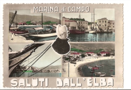Italie - Italia - Saluti Dall' Elba Elbe - Marina Di Campo - Effigie Napoléon Bonaparte - Livorno