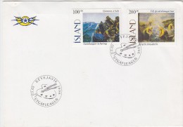 X0026 - ISLANDE ICELAND Yv N°795/96 FDC PECHE - FDC