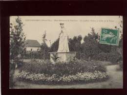 35 Chateaugiron Petit Séminaire De Ste Croix Les Jardins Statue & Allée De La Vierge  édit. CL - Châteaugiron