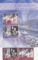 Kiribati-2003 Coronation QE II Jubilee Set + MS Overprinted SPECIMEN  MNH - Kiribati (1979-...)