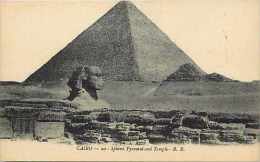 Egypte - Ref A291- Le Sphinx - Carte Bon Etat   - - Sphynx