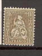 SCHWEIZ, MiNr 44, * MH - Unused Stamps