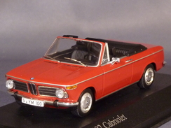 Minichamps 400021131, BMW 2002 Cabriolet, 1971, 1:43 - Minichamps