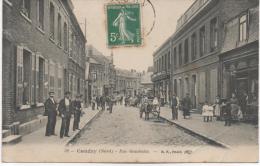 CAUDRY  RUE GAMBETTA  Carte En L'etat - Caudry