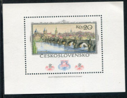 CZECHOSLOVAKIA 1978  Morstadt Painting Block MNH / **.  Michel  Block 36 - Blocchi & Foglietti