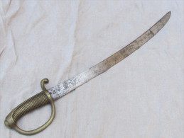 SABRE BRIQUET INFANTERIE AVEC MARQUAGE DE VERSAILLES / 1er EMPIRE - Messen