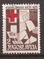 1955 X    JUGOSLAVIJA CROCE ROSSA MEDICINA NURSE INFERMIERE PORTO  USED - Gebraucht