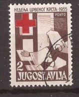 1955 X    JUGOSLAVIJA CROCE ROSSA MEDICINA NURSE INFERMIERE PORTO  USED - Used Stamps