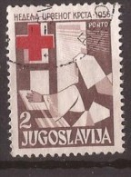 1955 X    JUGOSLAVIJA CROCE ROSSA MEDICINA NURSE INFERMIERE PORTO  USED - Oblitérés