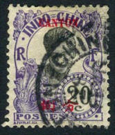 France Offices In Canton #54 XF Used 20c From 1908 - Used Stamps