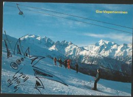 GIW Visperterminen Skigebiet Skilift Brig 1992 - Visperterminen