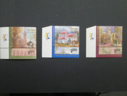 ISRAEL 2000  PILGRIMMAGE TO HOLY LAND  MINT TABS - Nuovi (con Tab)