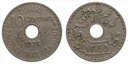 10 Centimes 1926 (Tunisia) - Tunesië