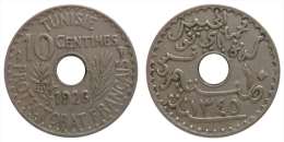10 Centimes 1926 (Tunisia) - Tunisie