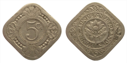 5 Cents 1933 (Netherlands) - 5 Centavos