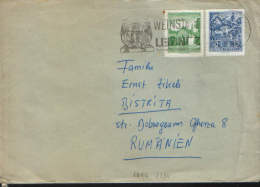 Austria-Letter Sent From Mureck In Romania-Bistrita In 1973 With A Special Cancellation - Brieven En Documenten