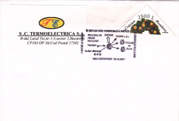 EXPLOATATION NUCLEARE-ATOM , COVER FDC,2001,ROMANIA - Atomo