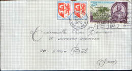 France-Letter Sent From Paris- France In 1970 In Switzerland At Bale,with A Special Cancellation - Storia Postale