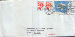 France-Letter Sent From Paris- France In 1970 In Switzerland At Bale,with A Special Cancellation - Covers & Documents