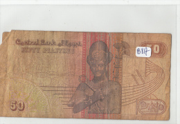 Billets - B817 -  Egypte   - Billet   ( Type, Nature, Valeur, état... Voir 2 Scans) - Egipto