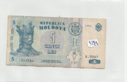 Billets - B829 -  Moldavie   - Billet   ( Type, Nature, Valeur, état... Voir 2 Scans) - Sonstige – Europa