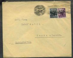 1948 Trieste A, Lettera Per La Cecoslovacchia - Marcophilie
