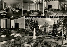 AK Bad Brambach, Joliot-Curie-Haus, Gel, 1967 - Bad Brambach