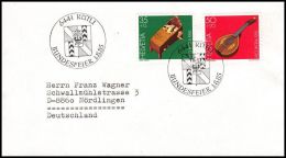 Switzerland 1985, Cover Rutli To Nordlingen - Lettres & Documents