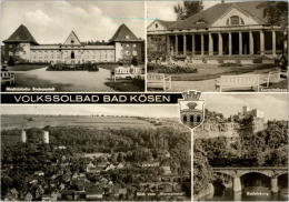 AK Bad Kösen, Medizinische Badeanstalt, Rudelsburg, Kurmittelhaus, Gel, 1974 - Bad Kösen