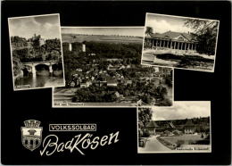 AK Bad Kösen, Medizinische Badeanstalt, Rudelsburg, Kurmittelhaus, Ung, 1964 - Bad Koesen