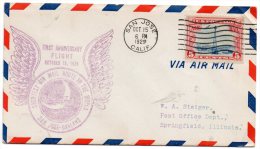 San Jose Cal 1929 Air Mail Cover - 1c. 1918-1940 Covers