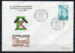 Luxembourg 1979 941 FDC - Brevet Thomas - Mineurs Et Sidérurgistes - Musée Des Mines Rumelange - FDC