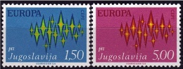 EUROPA - CEPT 1972 - Yougoslavie - 2 Val Neufs // Mnh - 1972