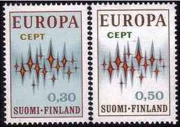 EUROPA - CEPT 1972 - Finlande - 2 Val Neufs // Mnh // Cv €10.00 - 1972
