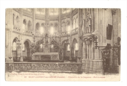 Cp, 85, St-Laurent-sur-Sèvre, Chapelle De La Sagesse, Maître Autel, Voyagée - Other & Unclassified