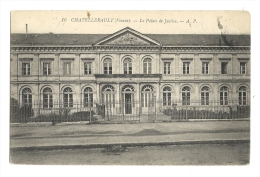 Cp, 86, Châtellerault, Le Palais De Justice - Chatellerault