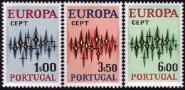 EUROPA - CEPT 1972 - Portugal - 3 Val Neufs // MNH // CV €30.00 - 1972