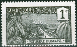 GUADALUPA, GUADELOUPE, COLONIA FRANCESE, FRENCH COLONY, 1905-1927,  NUOVO (MNG), Scott 54, YT 55 - Nuovi