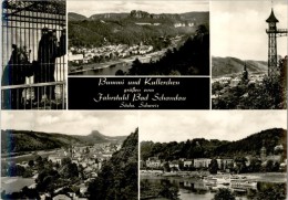 AK Bad Schandau, Bärenzwinger Mit Bummi Und Kullerchen, Ung, 1973 - Bad Schandau