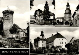 AK Bad Tennstedt, Ketzerturm, Kurhaus, Osthöfer Tor, Ung, 1976 - Bad Tennstedt