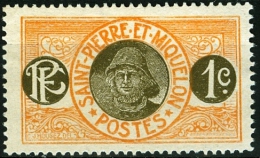 ST. PIERRE MIQUELON, COLONIA FRANCESE, FRENCH COLONY, 1909,  NUOVO, (MNG), Mi 73, Scott 79, YT 78 - Ungebraucht