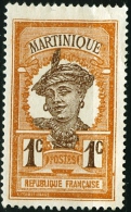 MARTINICA, MARTINIQUE, COLONIA FRANCESE, FRENCH COLONY, 1908, NUOVO, (MNG), Scott 62 - Neufs