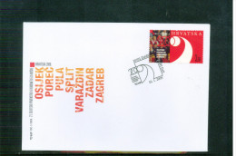 Kroatien / Croatia 2009 World Men Handball Championship FDC - Balonmano