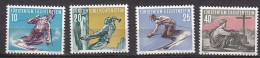 Q1959 - LIECHTENSTEIN Yv N°296/99 ** SPORT - Unused Stamps