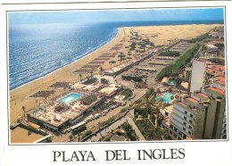 Playa Del Ingles, Canary Islands, 1991 Used Postcard [13985] - Otros & Sin Clasificación